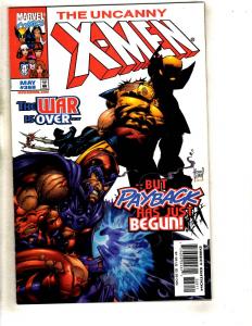 6 Uncanny X-Men Marvel Comic Books # 368 369 370 371 372 373 Wolverine CR55