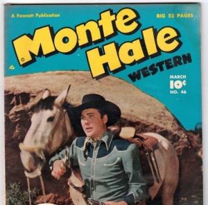 Monte Hale Western 46 strict GD/VG 3.0 Affordable-Grade  ~Gabby Hayes~