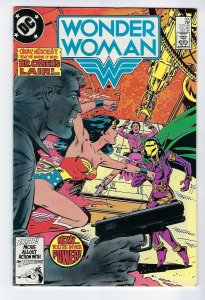 Wonder Woman #320 (1984) Dr Cybers Lair VF+ with Nice White Pages.