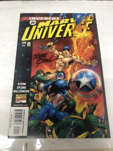 Marvel Universe (1998) 1 Variant • Marvel Comics • Signed Steve Epting • Stern