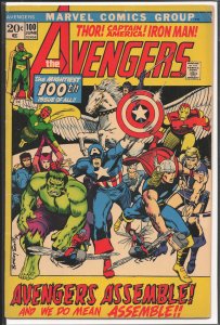 The Avengers #100 (1972) The Avengers