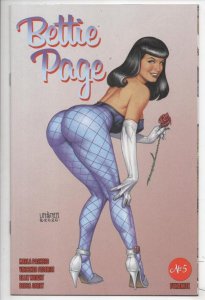 BETTIE PAGE #5 C, NM, Linsner, 2020 2021 V3, Betty, more in store