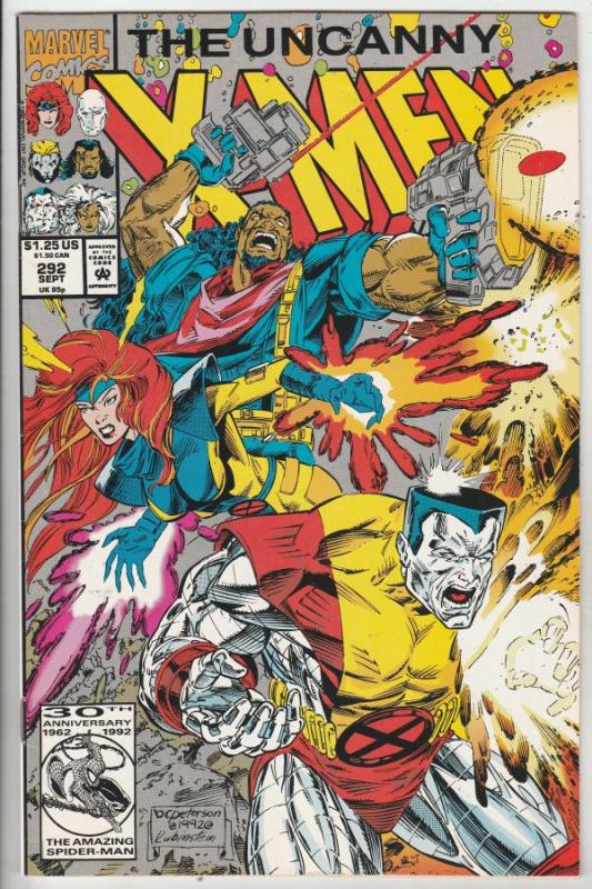 X-Men #292 (Sep-92) NM- High-Grade X-Men