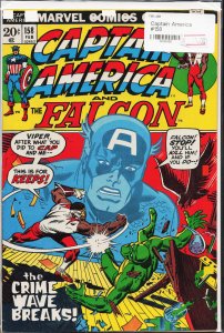 Captain America #158 (1973) Captain America and the Falcon