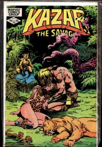 Ka-Zar the Savage #16 (1982) Ka-Zar