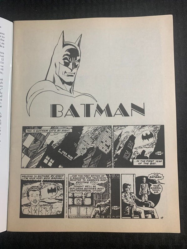 1989 COMICS REVUE Magazine #41 FN- 5.5 Batman / Flash Gordon / The Phantom