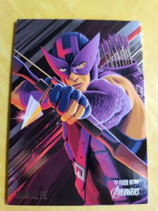 2022 Fleer Ultra Avengers #58 Hawkeye