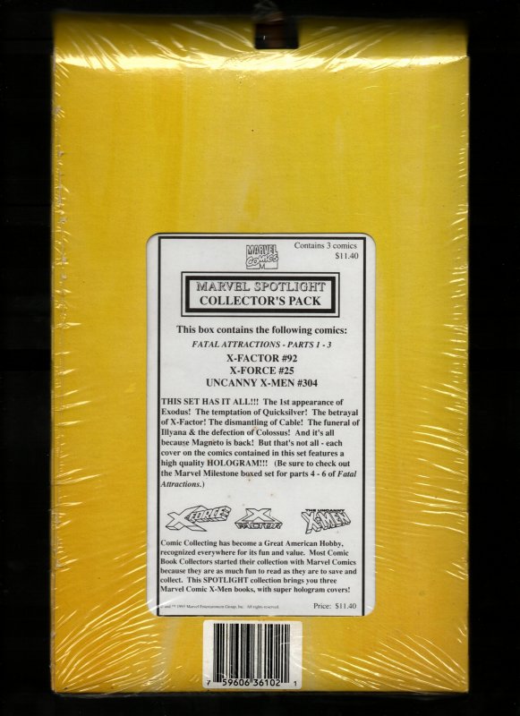 MARVEL SPOTLIGHT A (1993) COLLECTOR'S PREPACK | 1ST APPEARANCE EXODUS | ...