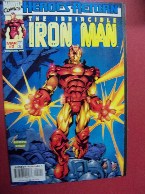 THE INVINCIBLE IRON MAN  #2  VF/NM (9.0) OR BETTER