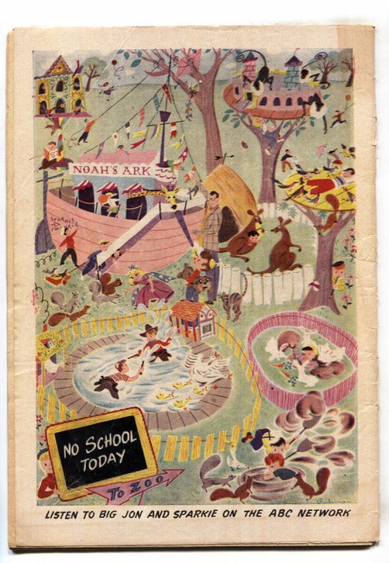 Big Jon and Sparkie #3--1952--Ziff-Davis--1st issue--Golden-Age--comic book