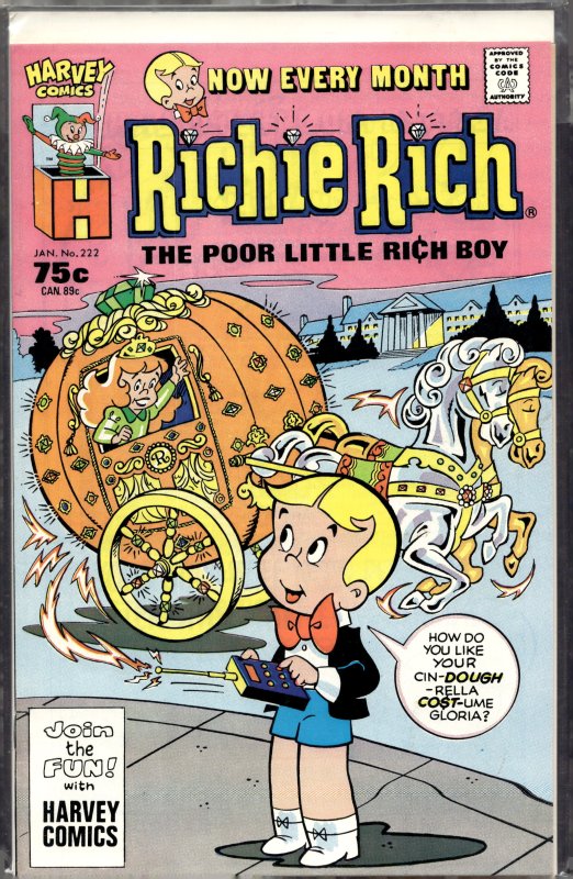 Richie Rich #222 (1987) Richie Rich