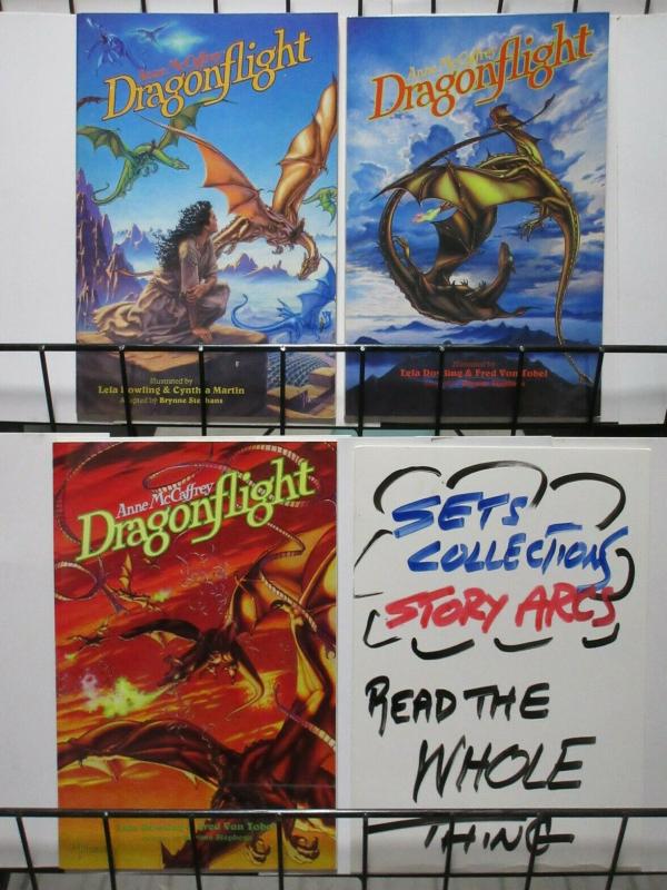 DRAGONFLIGHT (1991 EC) BOOK I-III DOWLING ADAPTS MC CAF