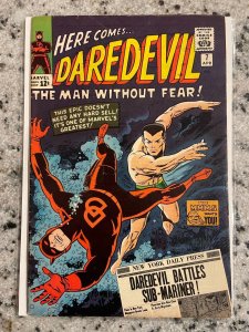 Daredevil # 7 VF Marvel Comic Book Owl Spider-Man 1st Red Suit Sub-Mariner J980 