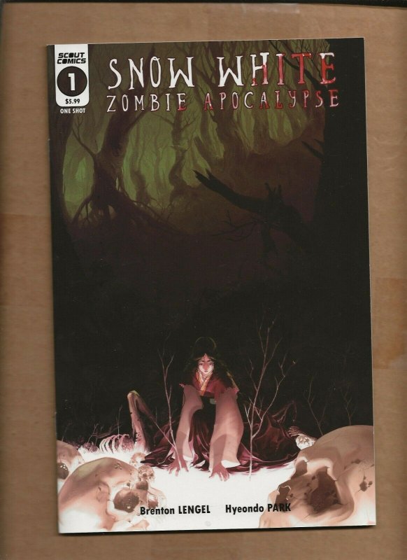 SNOW WHITE ZOMBIE APOCALYPSE #1 ONE SHOT SCOUT COMICS 1ST PRINTING 