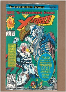X-Force #18 Marvel Comics 1993 Sealed W/ Card X-Cutioner's Song NM- 9.2