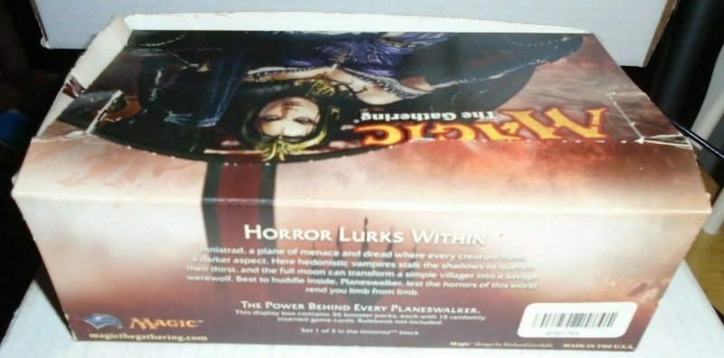 Innistrad Booster Box MTG empty NO PACKS