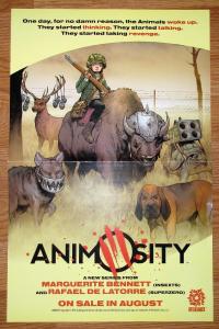 Animosity Reversible Folded Promo Poster (11 x 17) by Aftershock Comics