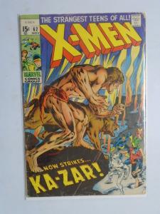 Uncanny X-Men (1963 1st Series) #62 - 3.0 - 1969