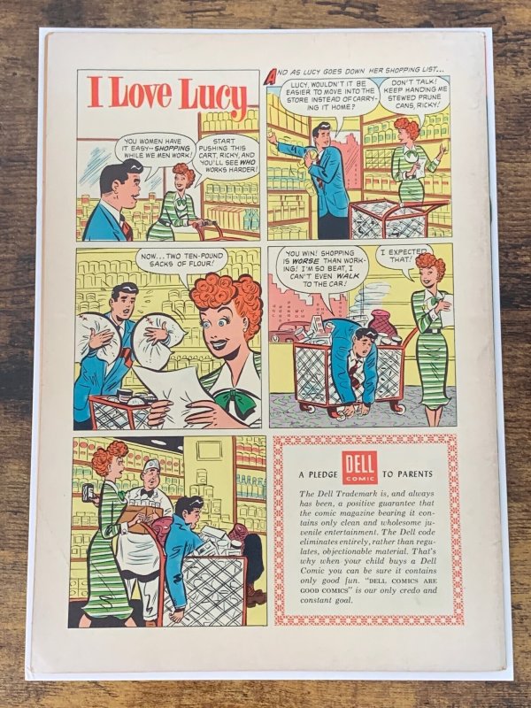 I Love Lucy Comics #9 (1956). FN+.