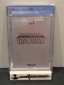 Invincible Iron Man # 4 CGC 9.8 Alex Ross Timeless Variant Cover [GC34]