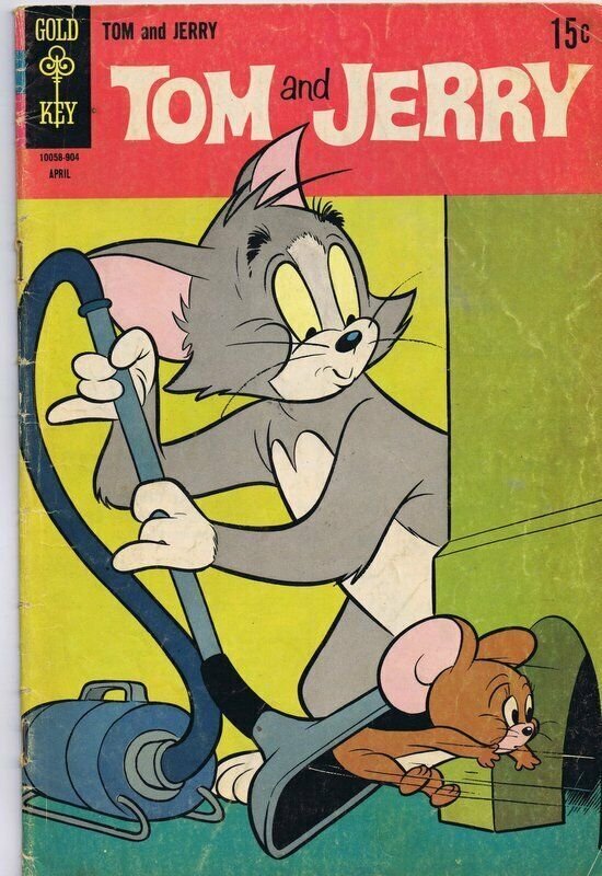 Tom and Jerry #244 ORIGINAL Vintage 1969 Gold Key Comics