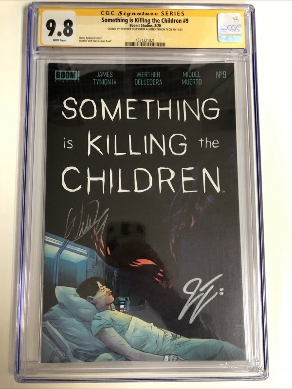 Something Is Killing The Children (2020) #9 (CGC 9.8) Signed Tynion * Dell'edera