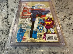 Transformers Generation 2 # 1 CGC Graded 9.8 Marvel Comic Book 1993 Foil JH34