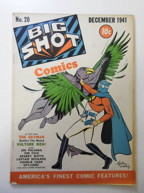 Big Shot Comics #20 (1941) VG/FN Condition!