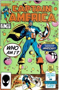 Captain America #307 1st Madcap  NM-