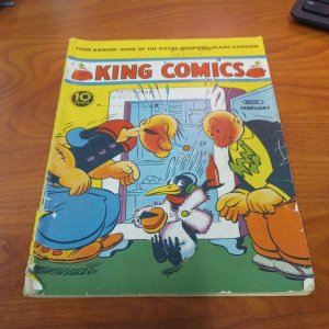 King Comics #58 Golden Age Popeye David McKay 1941 ww2 era flash gordon mandrake