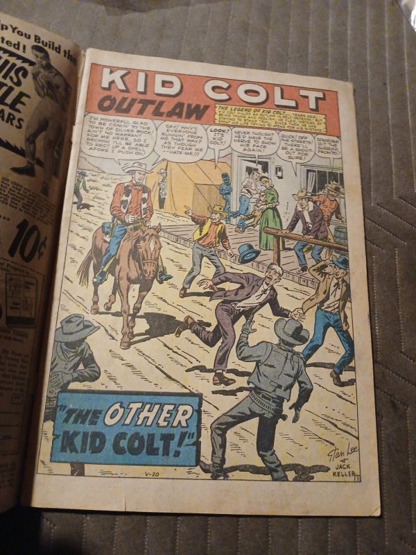 GUNSMOKE WESTERN 62 Jack Kirby cvr/art! Keller 2 GUN KID COLT 1961 Marvel Atlas