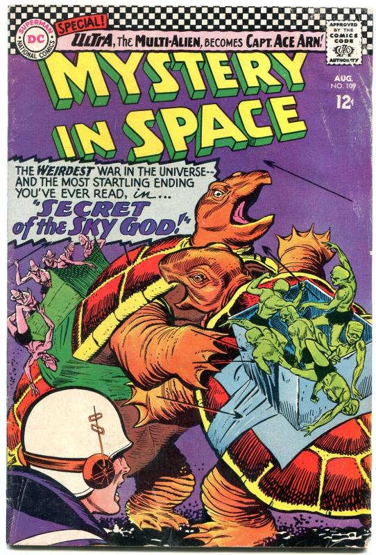 Mystery In Space #109 1966-DC Silver Age- Turtle cover- VG