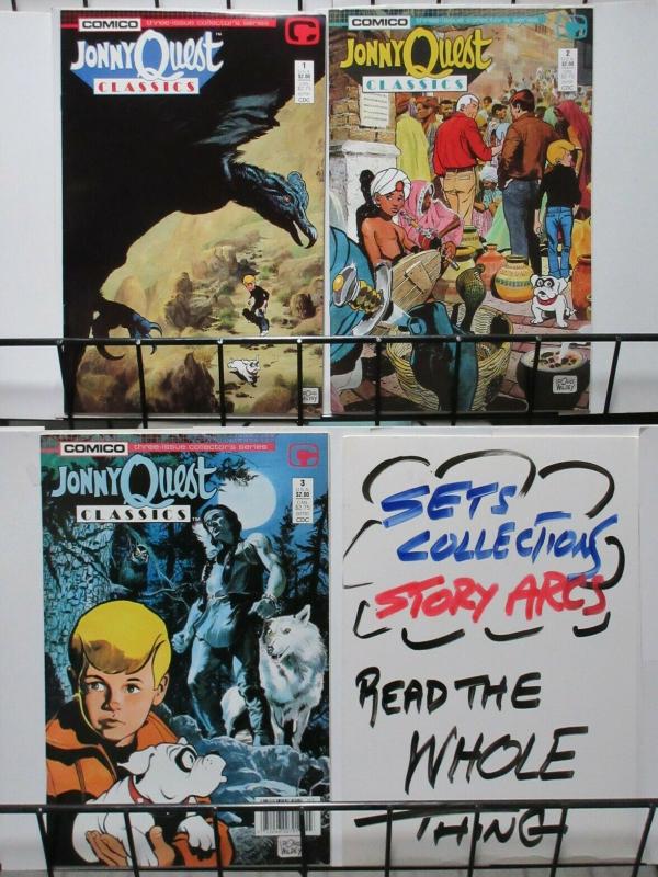 JONNY QUEST CLASSICS (C) 1-3  complete series!