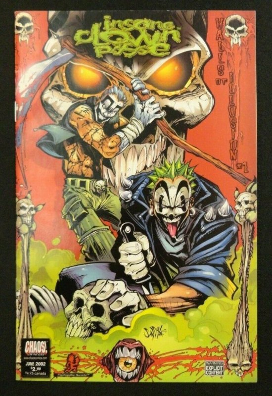 Chaos Comics Insane Clown Posse (ICP) Halls of Illusion #1 First Printing NM