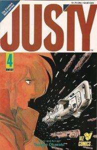 Justy #4 Tsuguo Okazaki Viz Media Comics 01/89 (VF 8.0/Stock Photo)