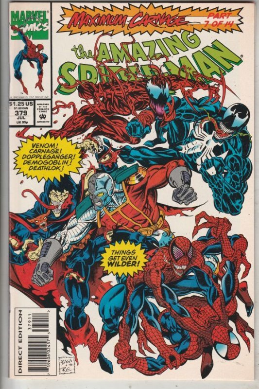 Amazing Spider-Man #377 (Aug-93) NM- High-Grade Spider-Man