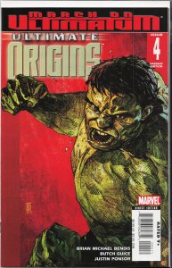 Ultimate Origins #4 Variant Cover (2008) Hulk