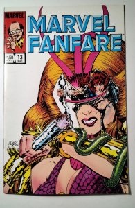 Marvel Fanfare #13 (1984) Marvel Comic Book J752