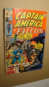 CAPTAIN AMERICA 136 *NICE COPY* FALCON NICK FURY TONY STARK 1969 VS MOLE MEN