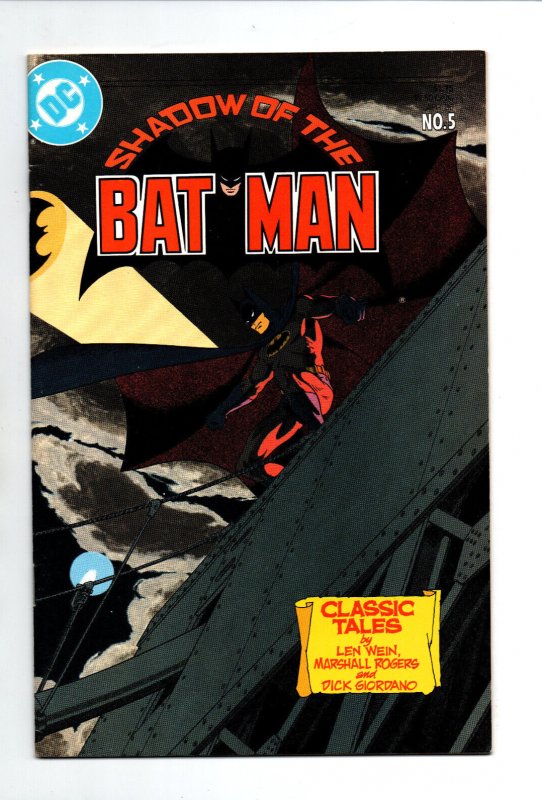 Shadow of the Batman #1 2 3 4 & 5 mini-series - Marshall Rogers - Reprint - VF 