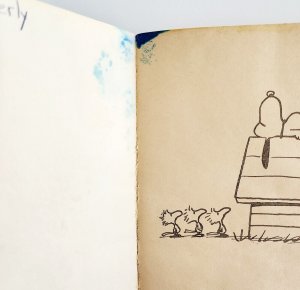 1970 We Love You, Snoopy Charles Schulz Comic Collection PB Book Peanuts