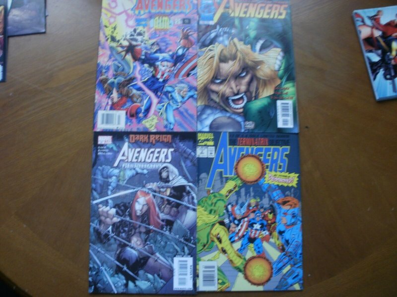 4 Marvel AVENGERS Comic #388 (1995) +#5 (1997) + #24 Initiative + #3 Terminatrix