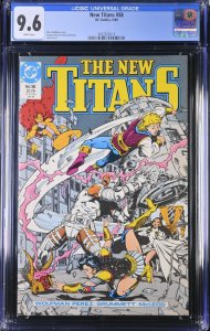 New Titans #58 (9/89) Graded CGC 9.6