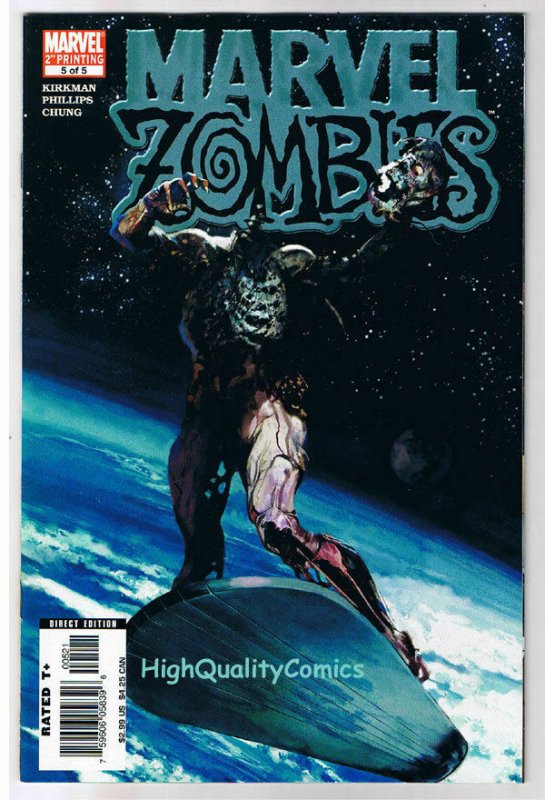 MARVEL ZOMBIES #5, NM, Silver Surfer, Galactus, 2nd  2006, more MZ in store