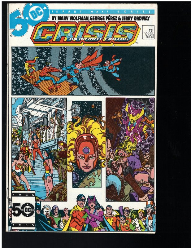 Crisis on Infinite Earths #11 (DC, 1986)