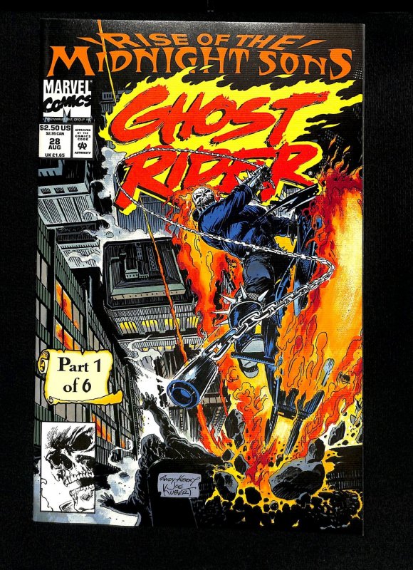 Ghost Rider (1990) #28 1st Midnight Sons Lilith!