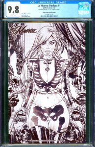 La Muerta Devious #1 EBAS Luxury Black Metal Edition Coffin 2023 CGC 9.8 /15