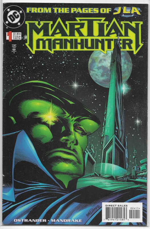 Martian Manhunter (vol. 2, 1998) # 1 VG Ostrander/Mandrake