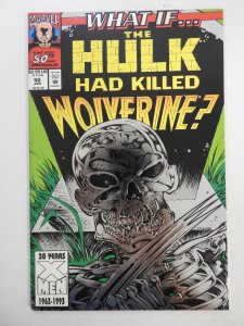 What if...? #50 (1993) Hulk Killed Wolvie? Gorgeous NM Condition!!
