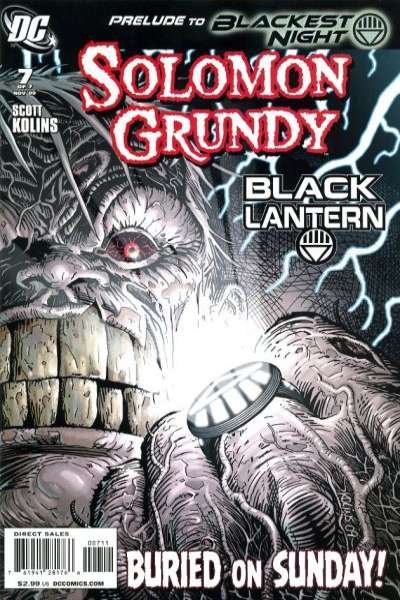 Solomon Grundy #7, NM + (Stock photo)